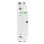 Schneider Electric iCT Series Contactor, 230 V ac Coil, 2-Pole, 16 A, 1NO + 1NC, 250 V ac