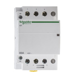 Schneider Electric iCT Series Contactor, 230 V ac Coil, 3-Pole, 63 A, 3NO, 400 V ac