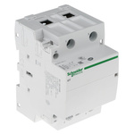 Schneider Electric iCT Series Contactor, 230 V ac Coil, 2-Pole, 100 A, 2NO, 250 V ac