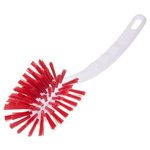 RS PRO Red PET Medium Scrubbing Brush for Dishwashing, Kitchen