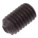 Black, Self-Colour Steel Hex Socket Set M6 x 10mm Grub Screw