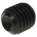 Black, Self-Colour Steel Hex Socket Set M10 x 10mm Grub Screw
