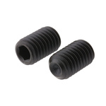 Black, Self-Colour Steel Hex Socket Set M10 x 16mm Grub Screw