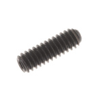 Black, Self-Colour Steel Hex Socket Set M2 x 6mm Grub Screw