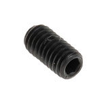 Black, Self-Colour Steel Hex Socket Set M3 x 6mm Grub Screw