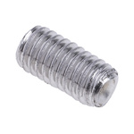 Plain Stainless Steel Hex Socket Set M3 x 6mm Grub Screw