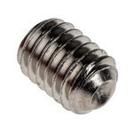 Stainless Steel Hex Socket Set M6 x 8mm Grub Screw