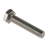 Plain Stainless Steel Hex, Hex Bolt, M6 x 30mm
