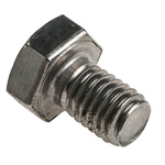 Plain Stainless Steel Hex, Hex Bolt, M8 x 12mm