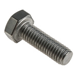 Plain Stainless Steel Hex, Hex Bolt, M8 x 25mm