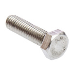 Plain Stainless Steel Hex, Hex Bolt, M8 x 30mm
