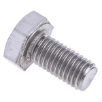 Plain Stainless Steel Hex, Hex Bolt, M10 x 20mm