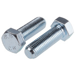 Clear Passivated, Zinc Steel Hex, Hex Bolt, M16 x 50mm