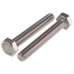 Plain Stainless Steel Hex, Hex Bolt, M10 x 70mm