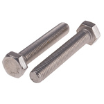 Plain Stainless Steel Hex, Hex Bolt, M12 x 70mm