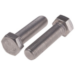 Plain Stainless Steel Hex, Hex Bolt, M16 x 60mm
