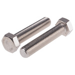 Plain Stainless Steel Hex, Hex Bolt, M16 x 80mm