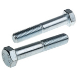 Clear Passivated, Zinc Steel, Hex Bolt, M12 x 100mm