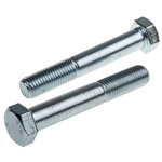 Clear Passivated, Zinc Steel, Hex Bolt, M16 x 100mm