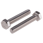 Plain Stainless Steel Hex, Hex Bolt, M5 x 30mm