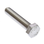 Plain Stainless Steel Hex, Hex Bolt, M12 x 60mm