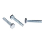 Clear Passivated, Zinc Steel Hex, Hex Bolt, M6 x 30mm