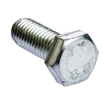 Clear Passivated, Zinc Steel Hex, Hex Bolt, M12 x 30mm