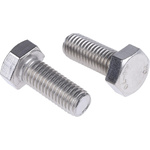 Plain Stainless Steel Hex, Hex Bolt, M12 x 30mm