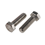 Plain Stainless Steel Hex, Hex Bolt, M12 x 40mm