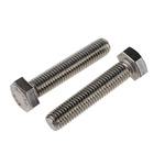 Plain Stainless Steel Hex, Hex Bolt, M12 x 60mm