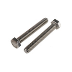 Plain Stainless Steel Hex, Hex Bolt, M12 x 80mm