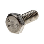 Plain Stainless Steel Hex, Hex Bolt, M4 x 10mm
