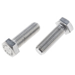 Plain Stainless Steel Hex, Hex Bolt, M16 x 50mm