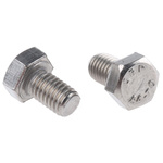 Plain Stainless Steel Hex, Hex Bolt, M5 x 8mm