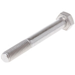 Plain Stainless Steel, Hex Bolt, M8 x 65mm