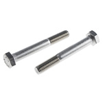 Plain Stainless Steel, Hex Bolt, M12 x 90mm