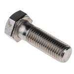 Plain Stainless Steel, Hex Bolt, M16 x 50mm