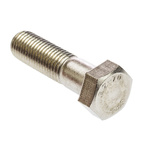Plain Stainless Steel, Hex Bolt, M16 x 60mm