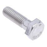 Plain Stainless Steel, Hex Bolt, M10 x 35mm