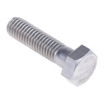 Plain Stainless Steel, Hex Bolt, M8 x 30mm