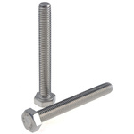 Plain Stainless Steel Hex, Hex Bolt, M8 x 65mm