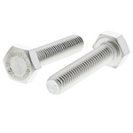 Plain Stainless Steel Hex, Hex Bolt, M10 x 45mm