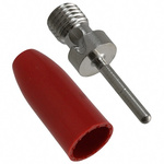 Cinch Connectors Red Female Test Socket - Solder Termination, 1750V, 10A
