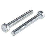 Zinc Plated Steel Hex, Hex Bolt, M5 x 40mm