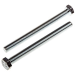 Zinc Plated Steel Hex, Hex Bolt, M5 x 60mm