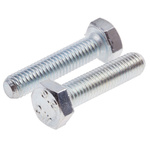 Zinc Plated Steel Hex, Hex Bolt, M8 x 35mm