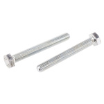 Zinc Plated Steel Hex, Hex Bolt, M8 x 65mm