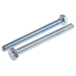 Zinc Plated Steel Hex, Hex Bolt, M8 x 90mm
