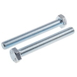 Zinc Plated Steel Hex, Hex Bolt, M12 x 100mm