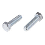 Zinc Plated Steel Hex, Hex Bolt, M14 x 50mm